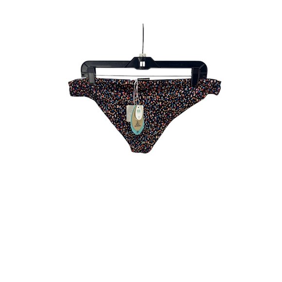 PrAna Reversible Gemma Bottoms Womens Swimwear Alotta Dots UPF 50+ L Multicolor - Picture 1 of 5